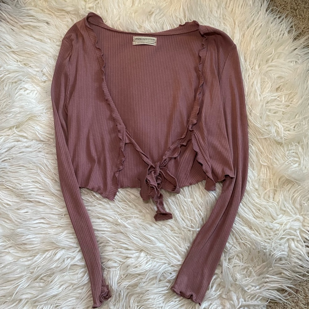 Tie Top/ Cardigan